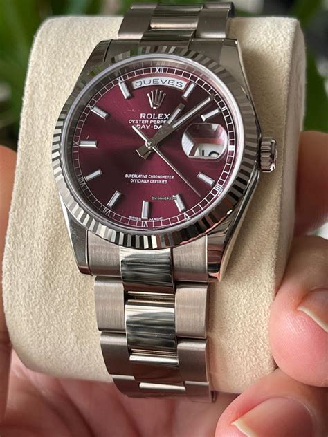 red cherry rolex|rolex datejust red dial.